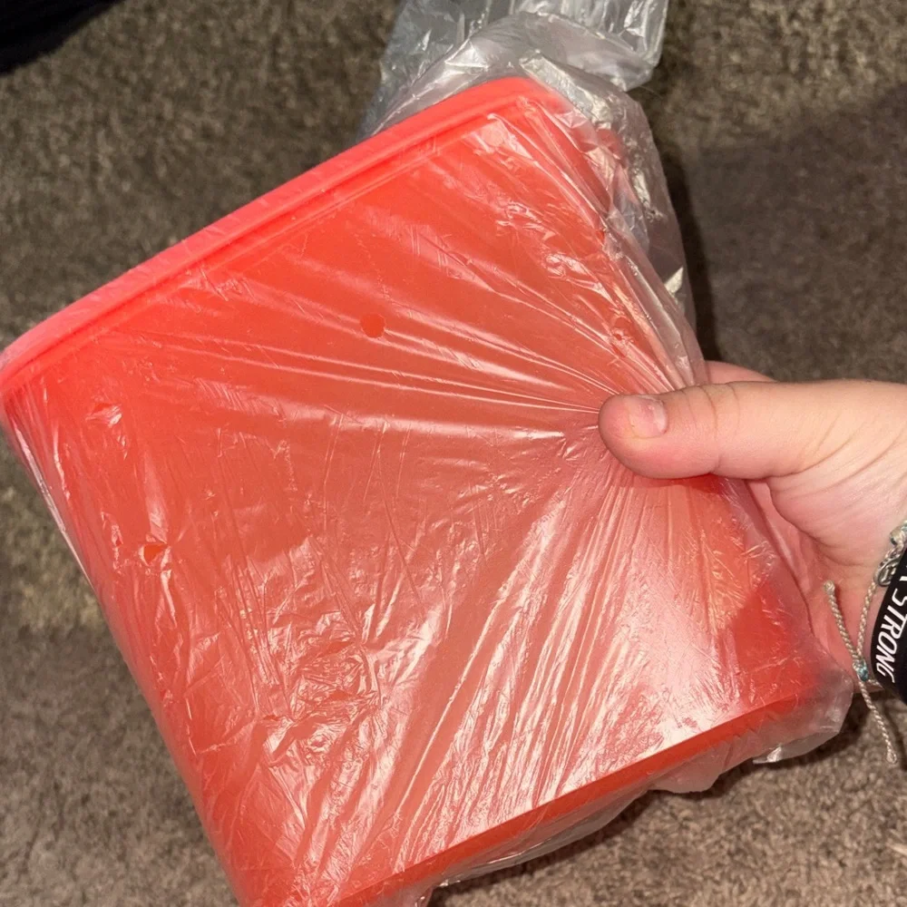 Tupperware Red Storage Container - Picture 2 of 2